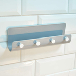 Планка с 4 крючками самоклеящаяся, 21,5*6,5*5см VETTA