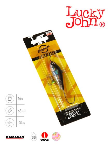 Балансир Lucky John BALTIC 6 с тр. 60мм/13H блистер