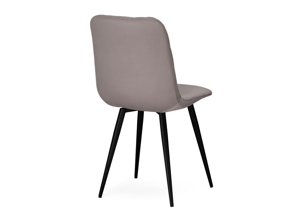 Стул на металлокаркасе Ральф латте / черный