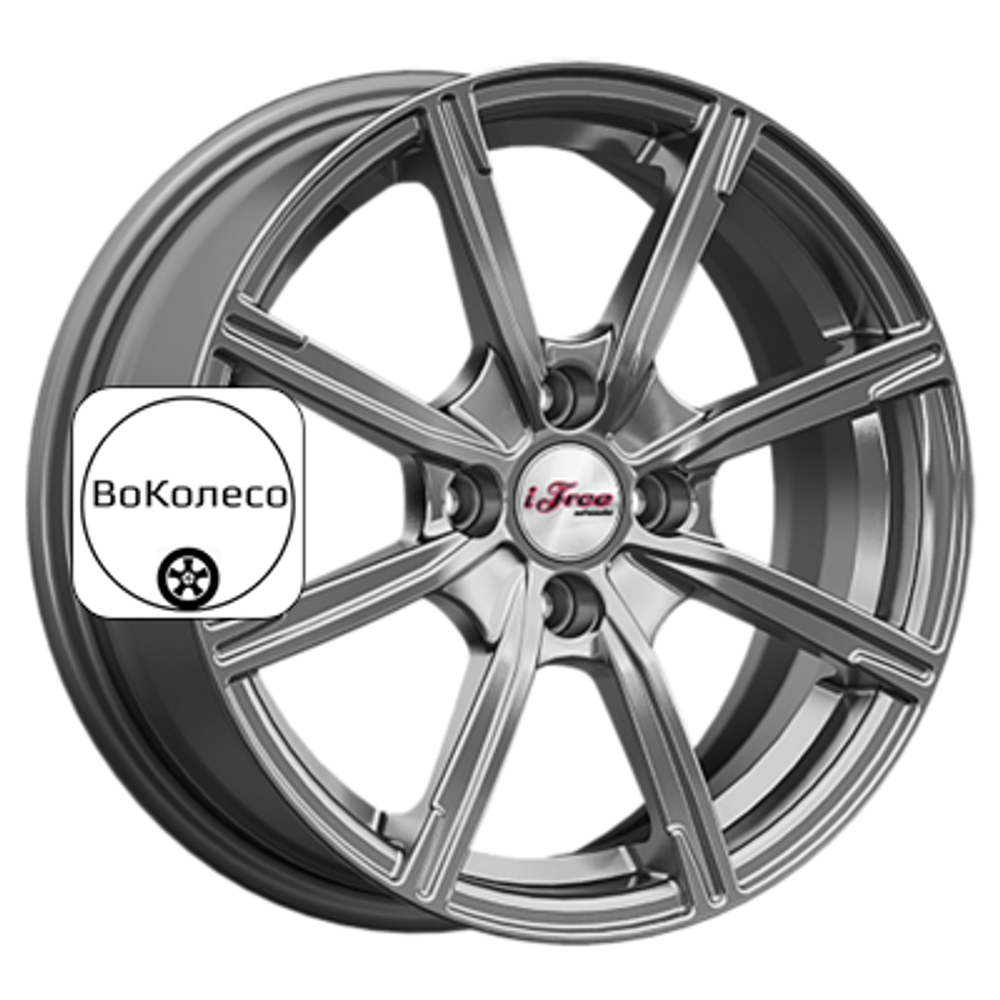 6x15/4x98 ET33 D58,5 Калибр (КС1117) Хай Вэй iFree