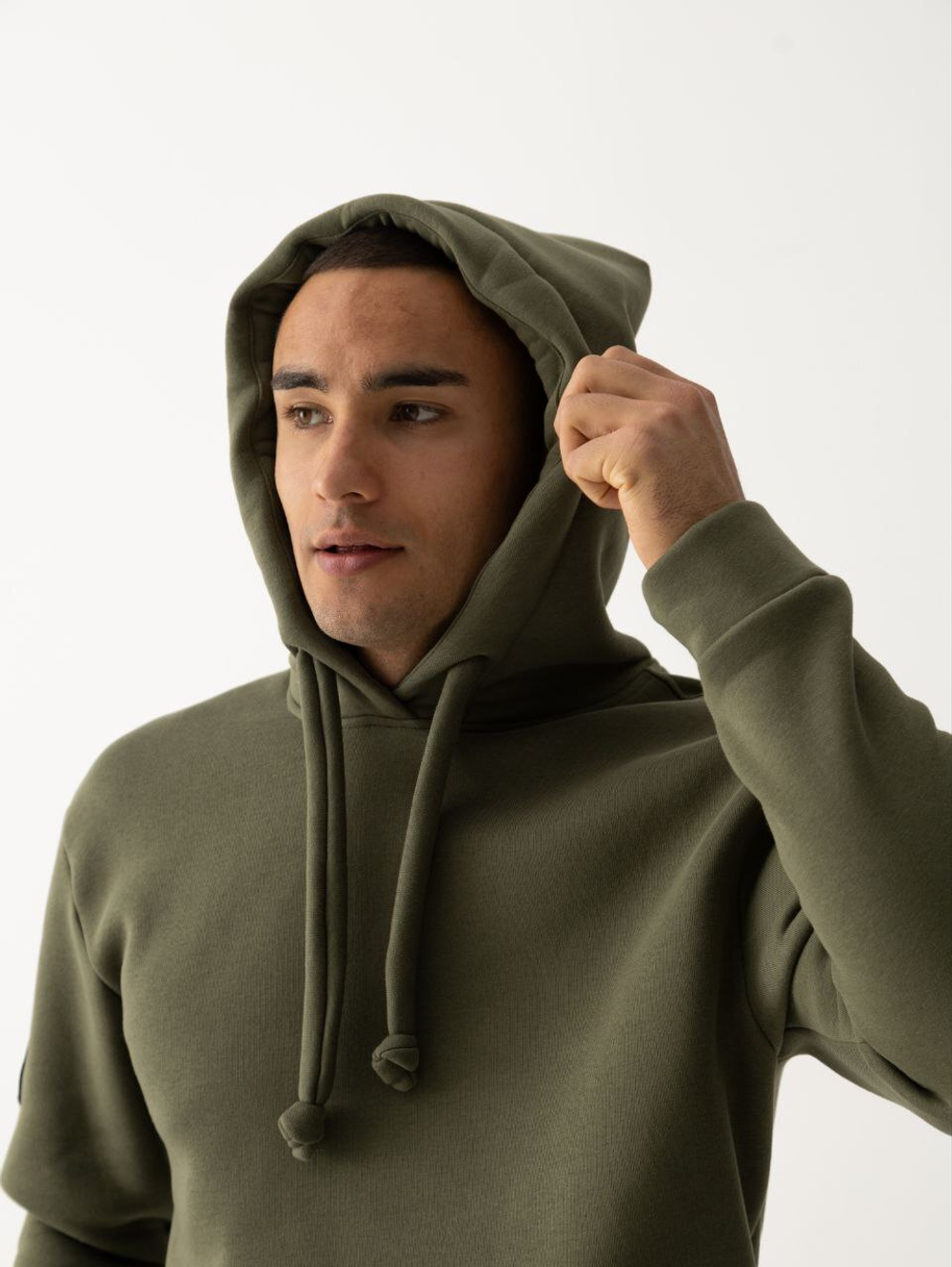 Костюм мужской спортивный теплый. Хаки