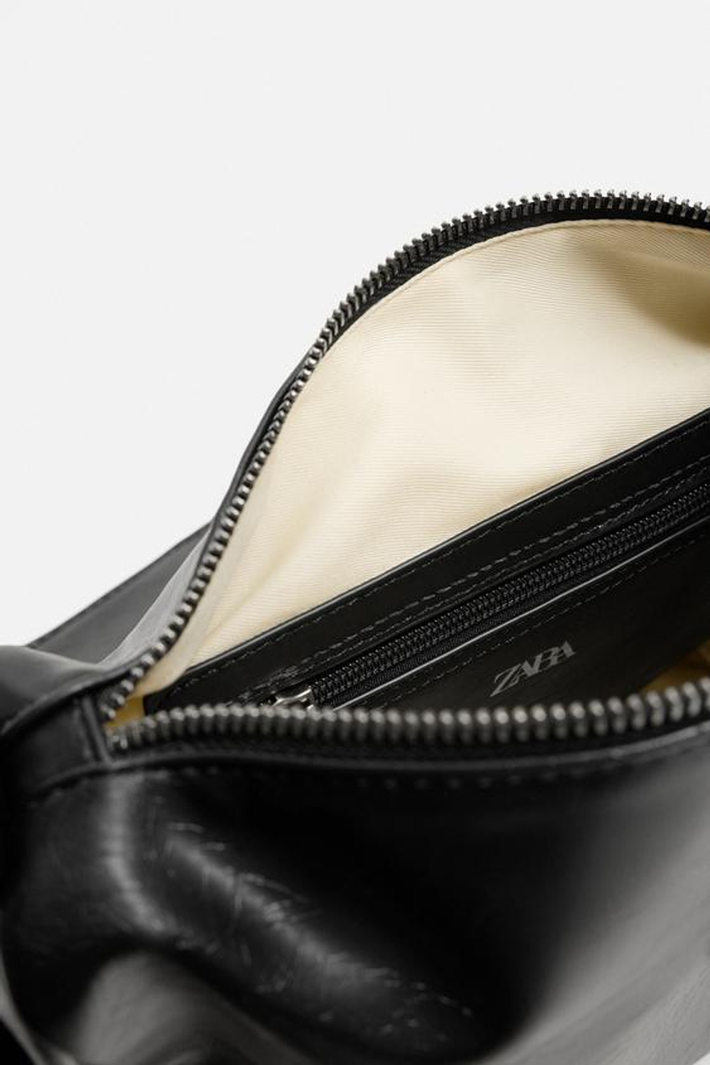 ZARA СУМКА С ЦЕПОЧКОЙ, ЧЕРНЫЙ