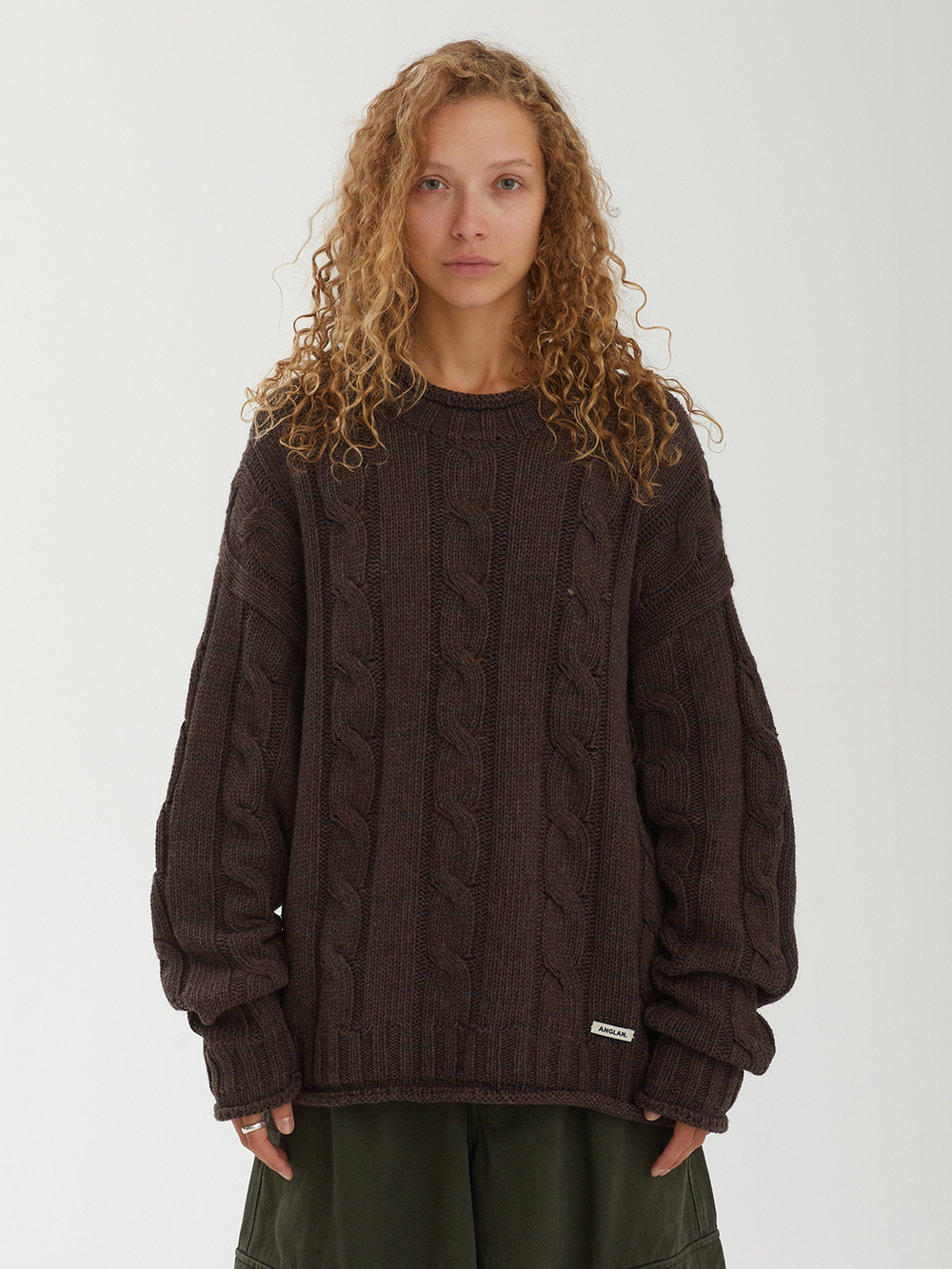 Свитер Wool Blend Oversized Cable