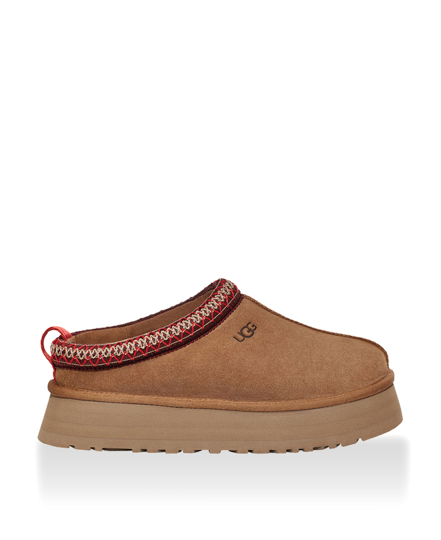 Мокасины UGG TAZZ каштанового цвета