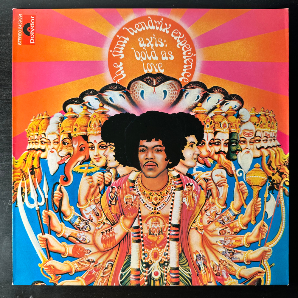 The Jimi Hendrix Experience ‎– Axis: Bold As Love (Германия 1980г.)