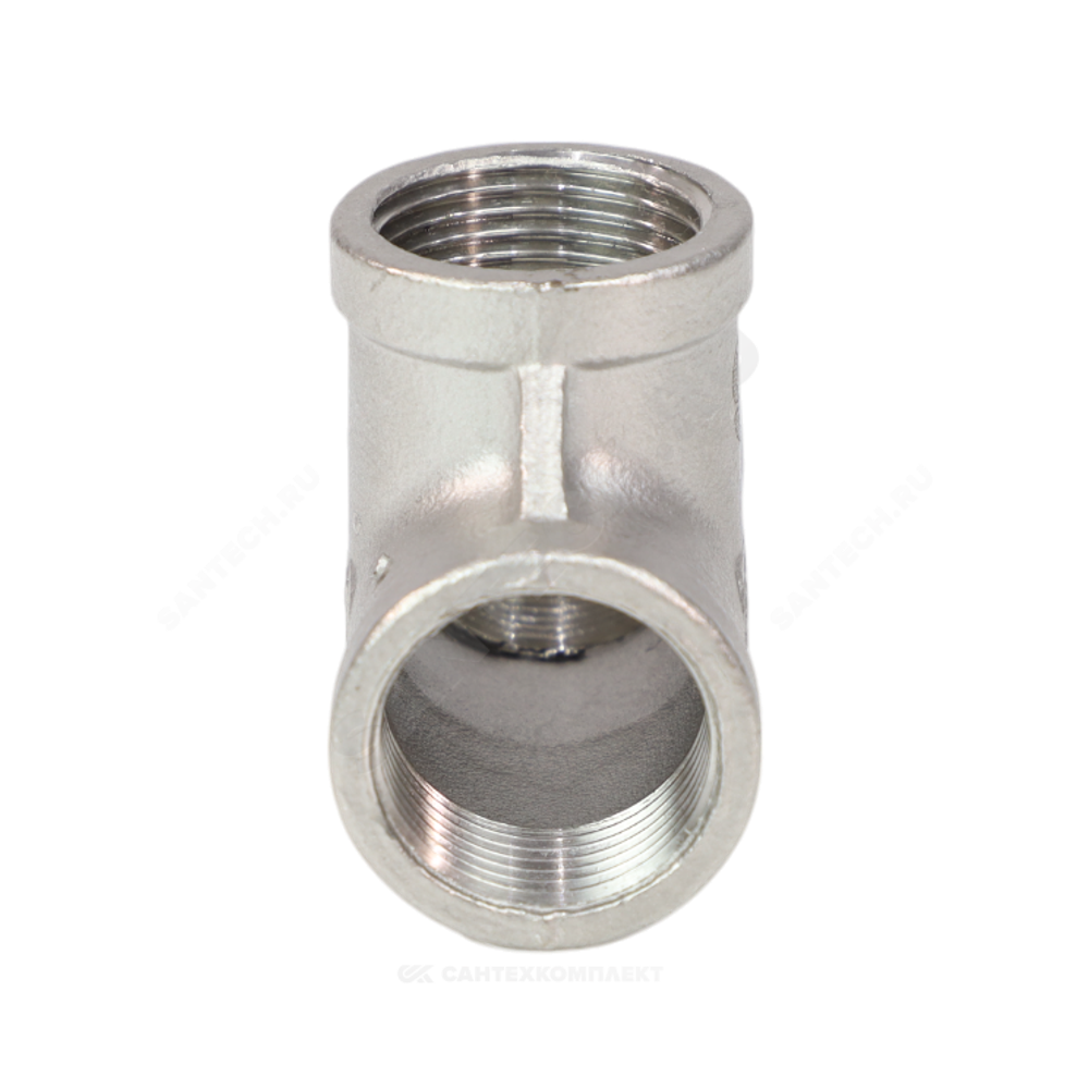 Тройник сталь нерж Ду 40 (1 1/2") ВР Benarmo