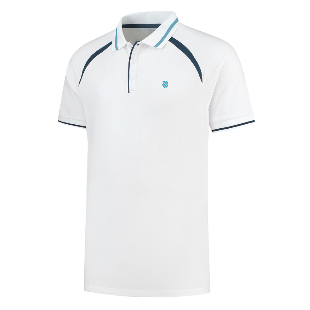 Мужское теннисное поло K-Swiss Hypercourt Polo 5 Polo Men - White