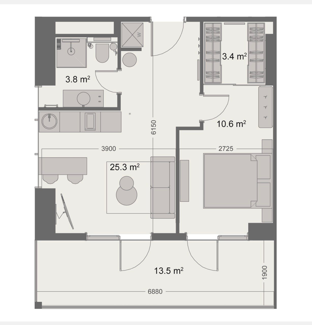 ЖК "STAY&RENT" Грузия, Батуми. Жилой комплекс премиум-класса в новом центре города. Рядом пляж 850м, парк Качиньских, велодорожки, ТРЦ и аэропорт в 5 минутах. Победитель European Property Awards 2025- 2026 в номинации «Многофункциональные комплексы»