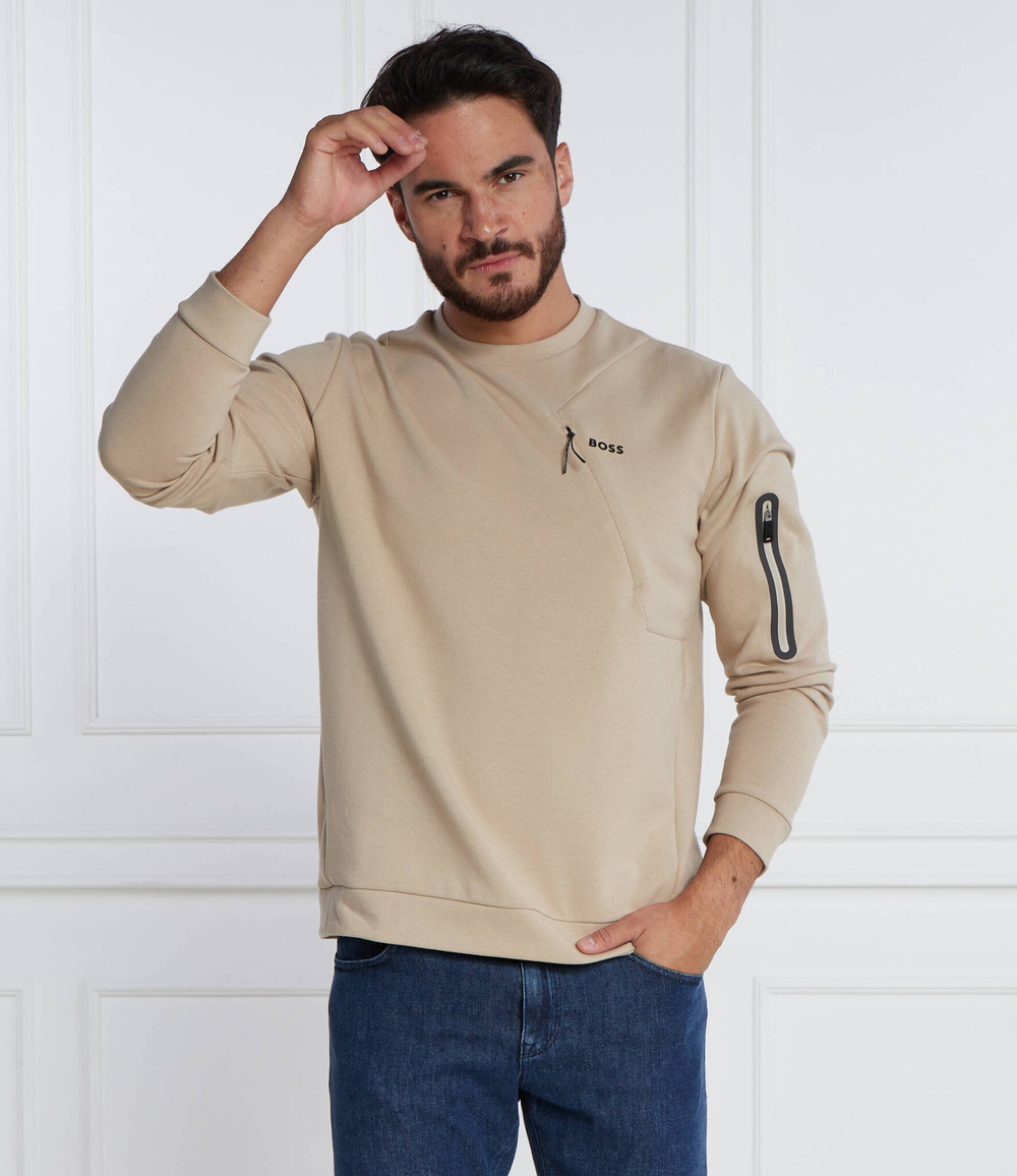 Худи Salbiq BOSS GREEN - бежевый(50493467)