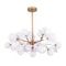 Подвесная люстра Arte Lamp Peacock A1369SP-15SG