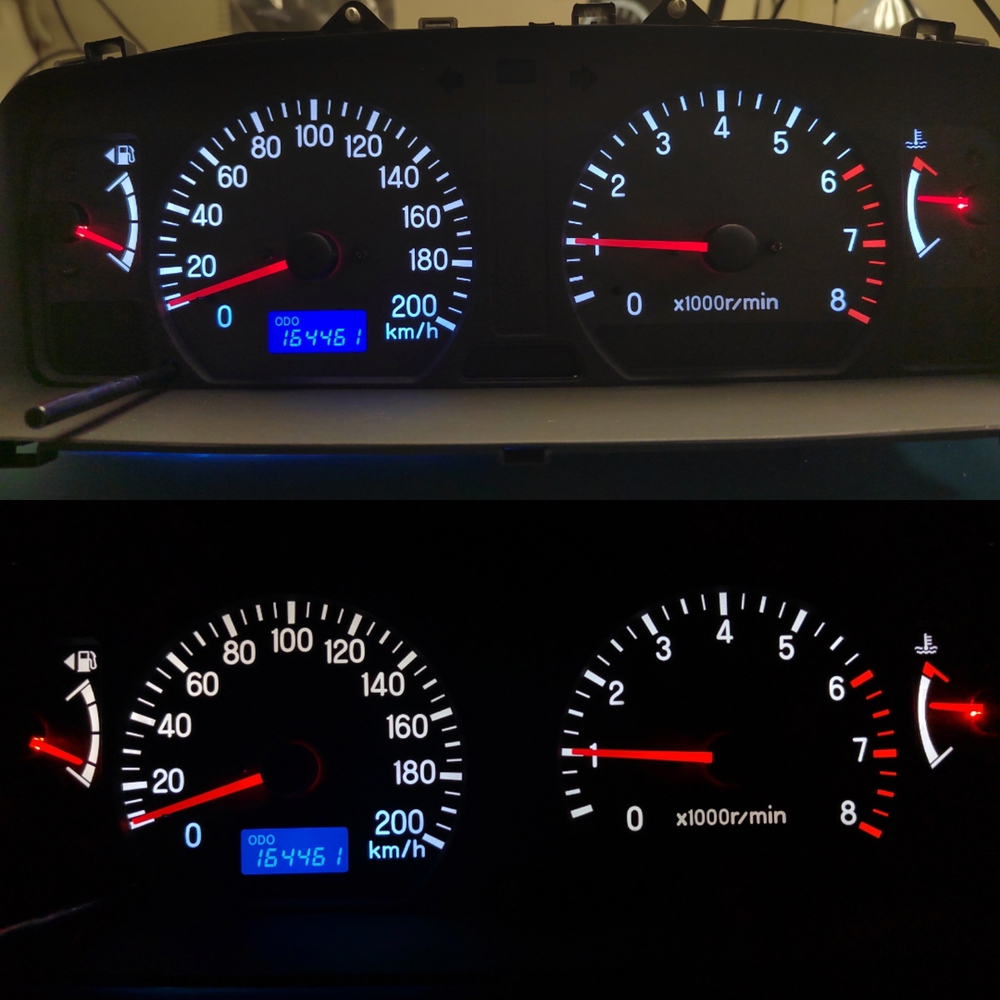 Светодиодная плата для панели Pajero Sport 1 (индивидуальный заказ по цветам)