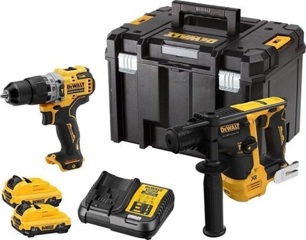 Набор аккумуляторного инструмента DeWALT DCK 2102 L2T (DCD706+DCH072)