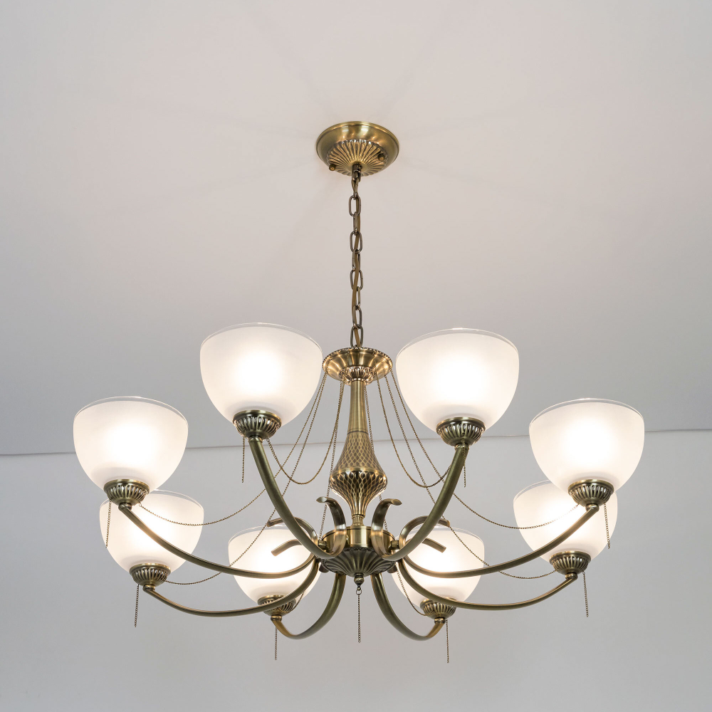 Citilux Франческа CL417283 Люстра подвесная Бронза