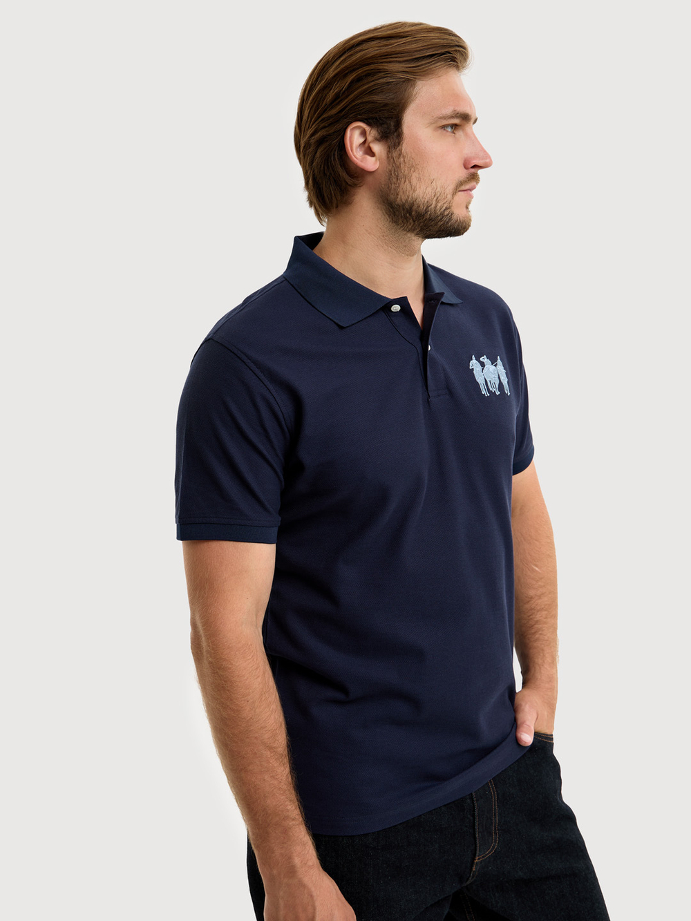 Поло Три Богатыря | EPOS (тёмно-синее)