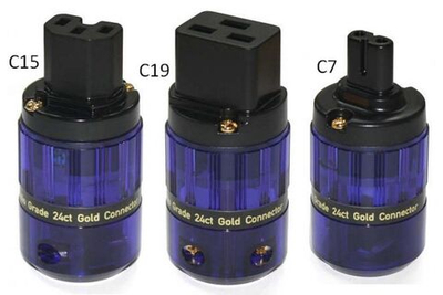 Коннектор IsoTek Connector IEC C15 Blue