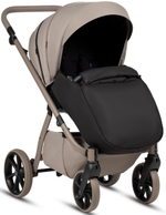 Детская коляска Tutis Uno 6 Plus Essential collection 3 в 1 с автокреслом Beno Black 1602172 Taupe с сумкой