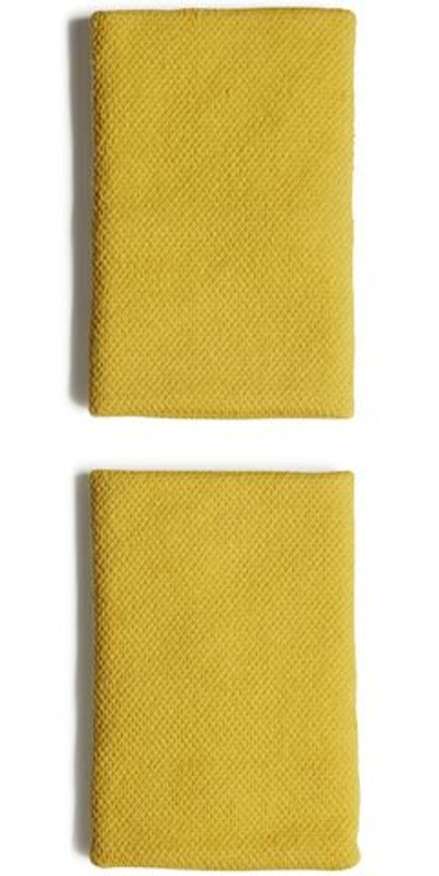 Напульсник теннисный Adidas Wristbands L (OSFM) - yellow/black