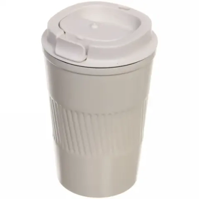 Термокружка 350мл «TEPLO» молочная