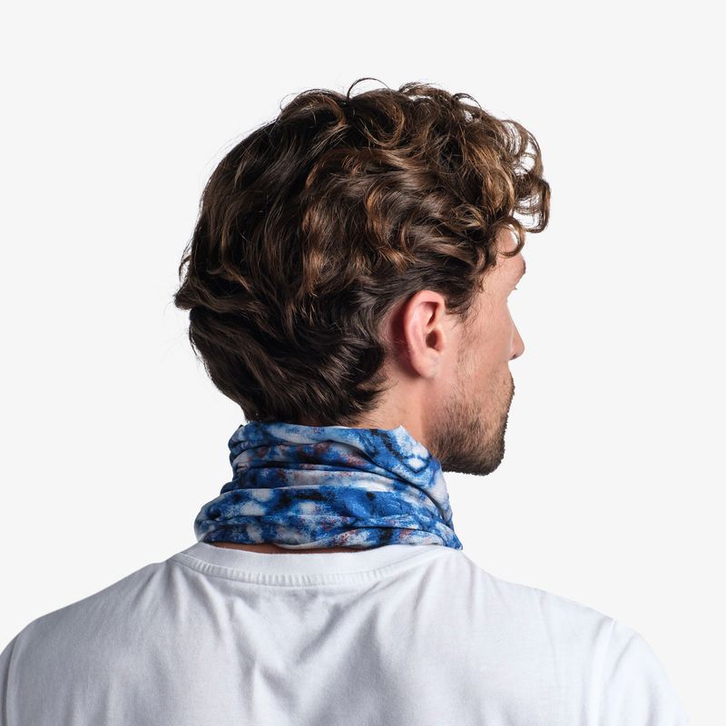 Бандана-труба Buff CoolNet UV+ Telblur Blue Фото 6