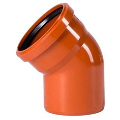 Отвод Политэк Пайп НК 160*45гр. (80)