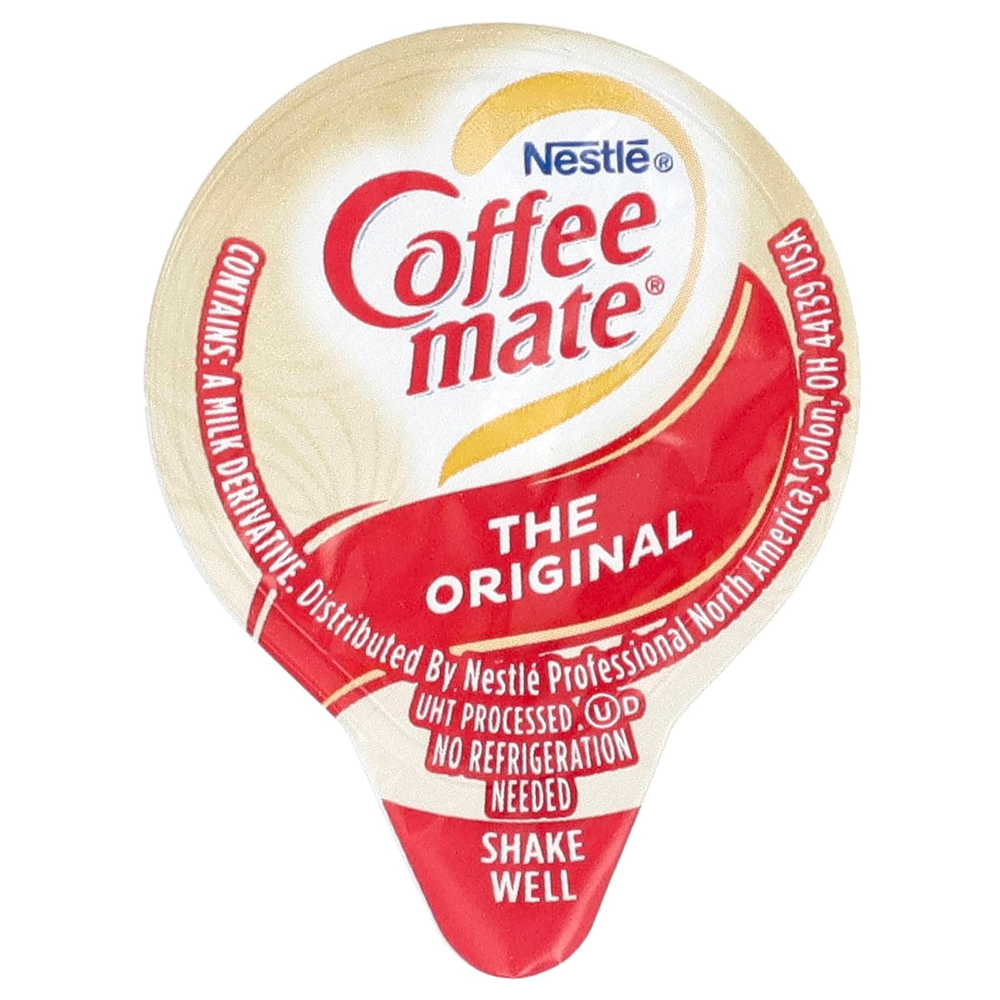 Coffee Mate, жидкие сливки для кофе, оригинальный вкус, 24 шт.