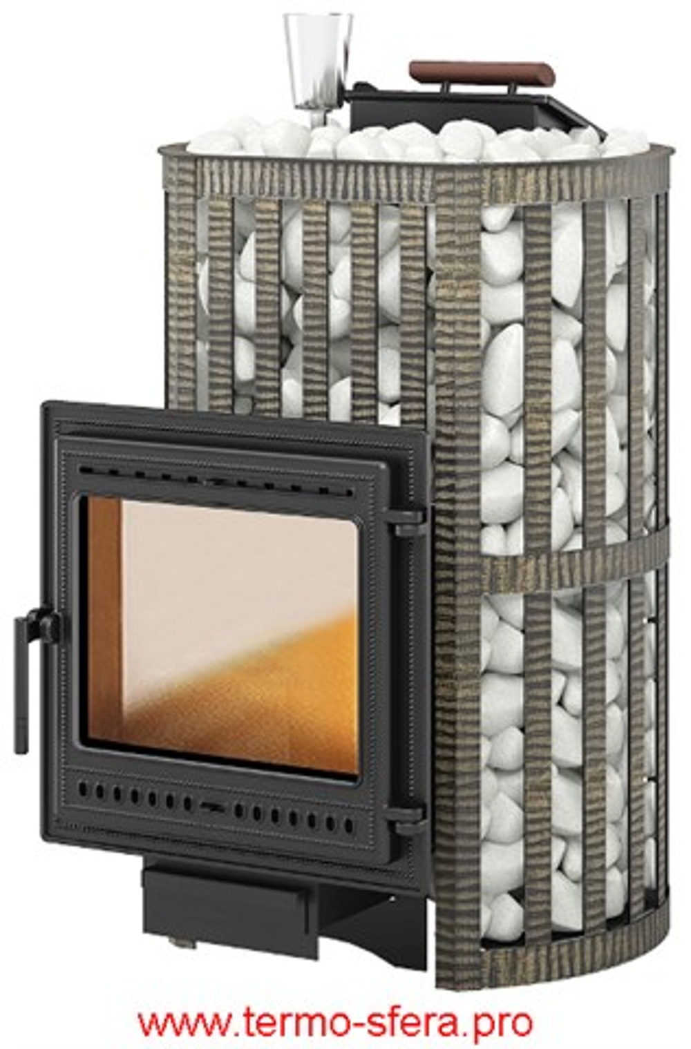 Печь ВЕЗУВИЙ Ураган Ковка 28 (505)