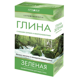 Глина зеленая косметическая 100гр
