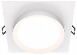 Встраиваемый светильник Maytoni Hoop DL086-GX53-SQ-W