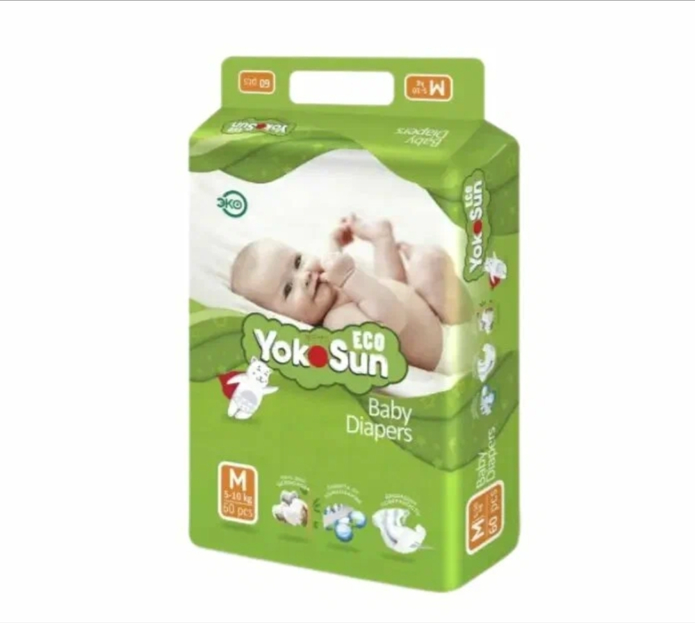 Подгузники Yokosun эко М