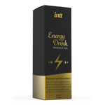 Intt Energy Drink Massage Gel - Съедобный массажный гель для интимных зон, 30 мл