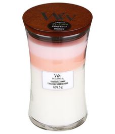 Отдых на острове, ароматическая свеча, WoodWick