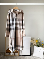 Хлопковое платье Burberry, S