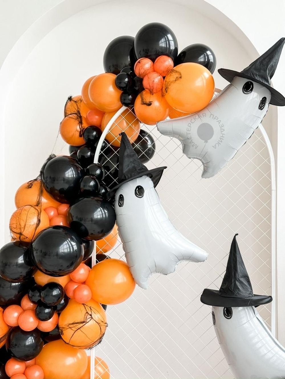 Гирлянда с привидениями Хеллоуин №8617  Изображение2