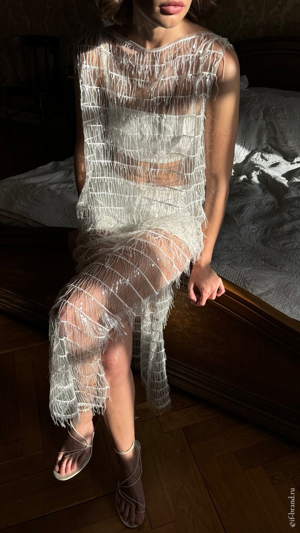 платье с пайетками RECHINSKAYA