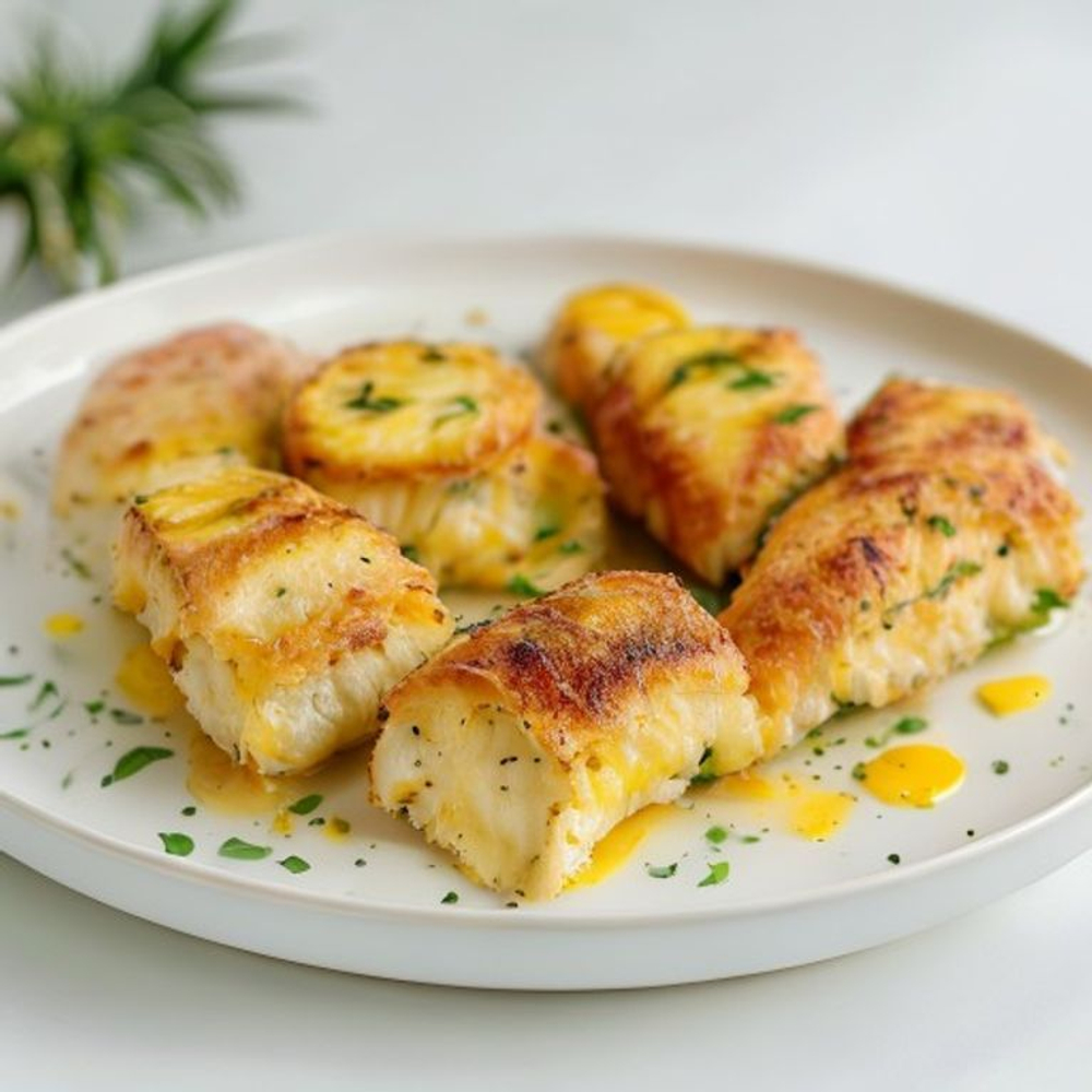 Зразы куриные с ананасом
