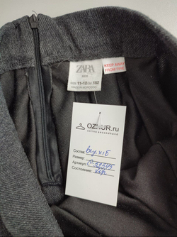Юбка Zara в складку на 11-12 лет