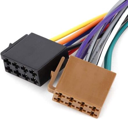 Разъемы для автомагнитол "Евро" ISO (комплект гнезд АКУСТИКА + ПИТАНИЕ)