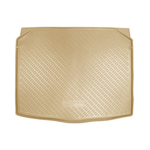 Коврик в багажник Norplast/Unidec для Skoda Karoq (2017-) Бежевый, полиуретан, сидения VarioFlex, арт.NPA00-T81-220-B