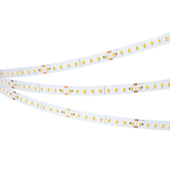 Светодиодная лента Arlight 8W/m 126Led/m 2835SMD теплый белый 5M UL-A126-10mm 24V Warm3000 044497