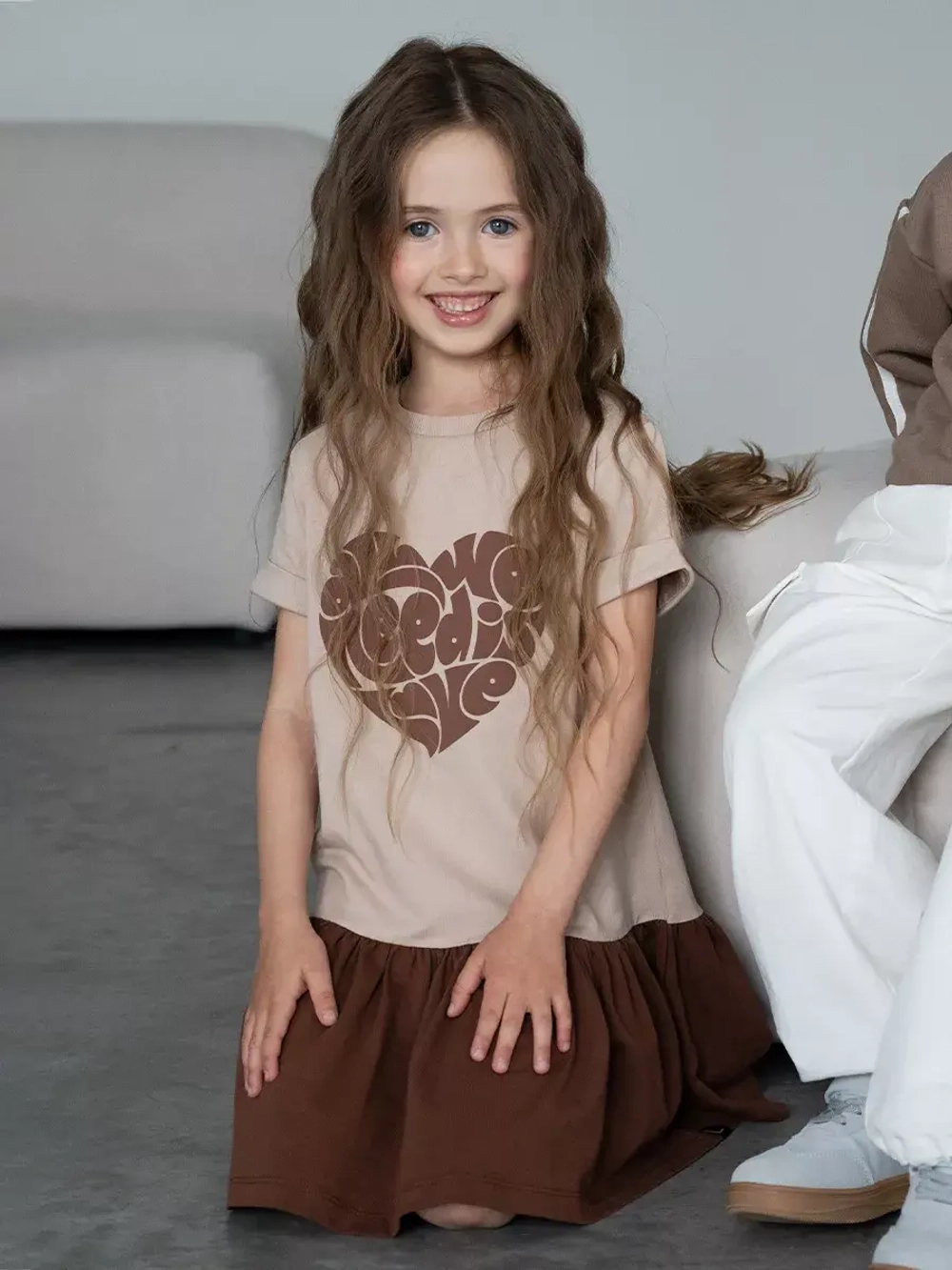 Платье детское в садик легкое