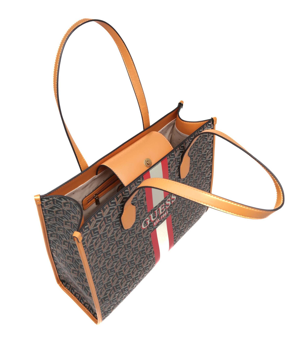 сумка-трапеция silvana Guess - коричневый(HWSC86 65230)