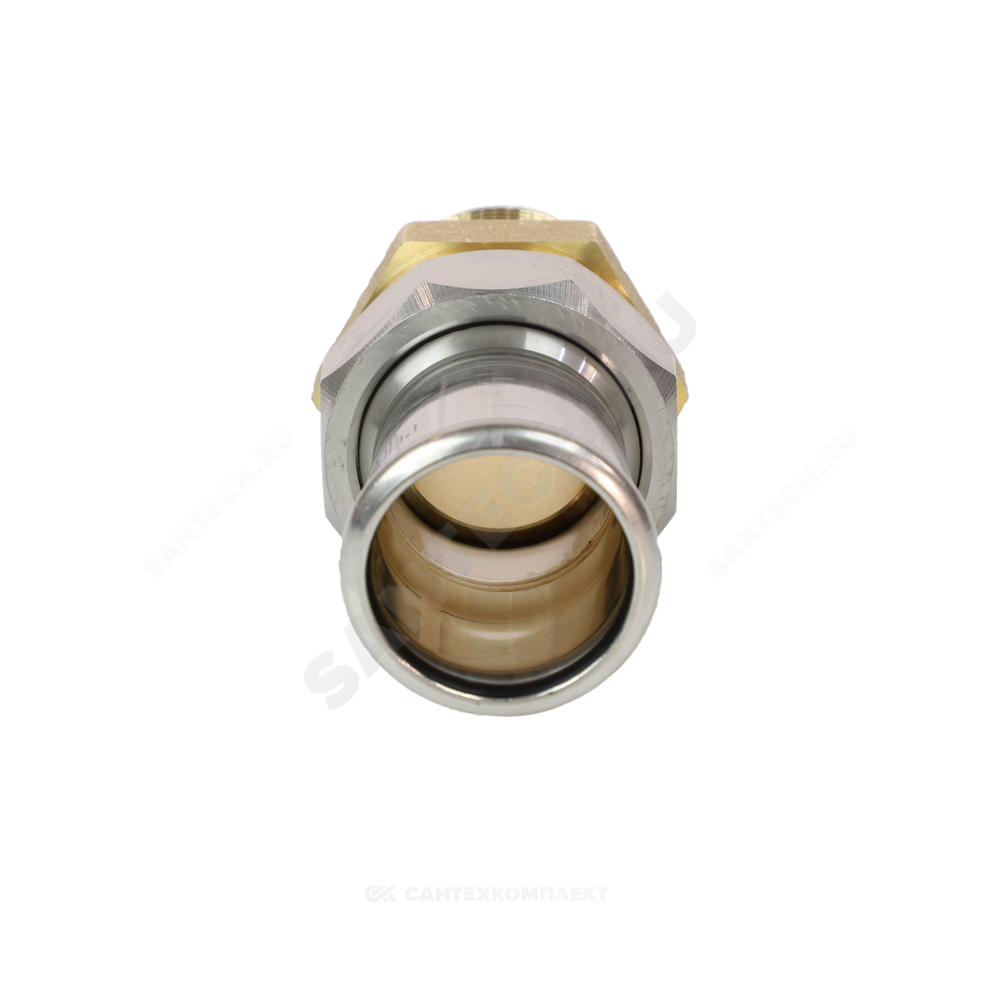 Муфта разъемная сталь нерж AISI 316L Дн 35х1 1/4" Ру16 пресс/НР Inoxpres RM 184035002