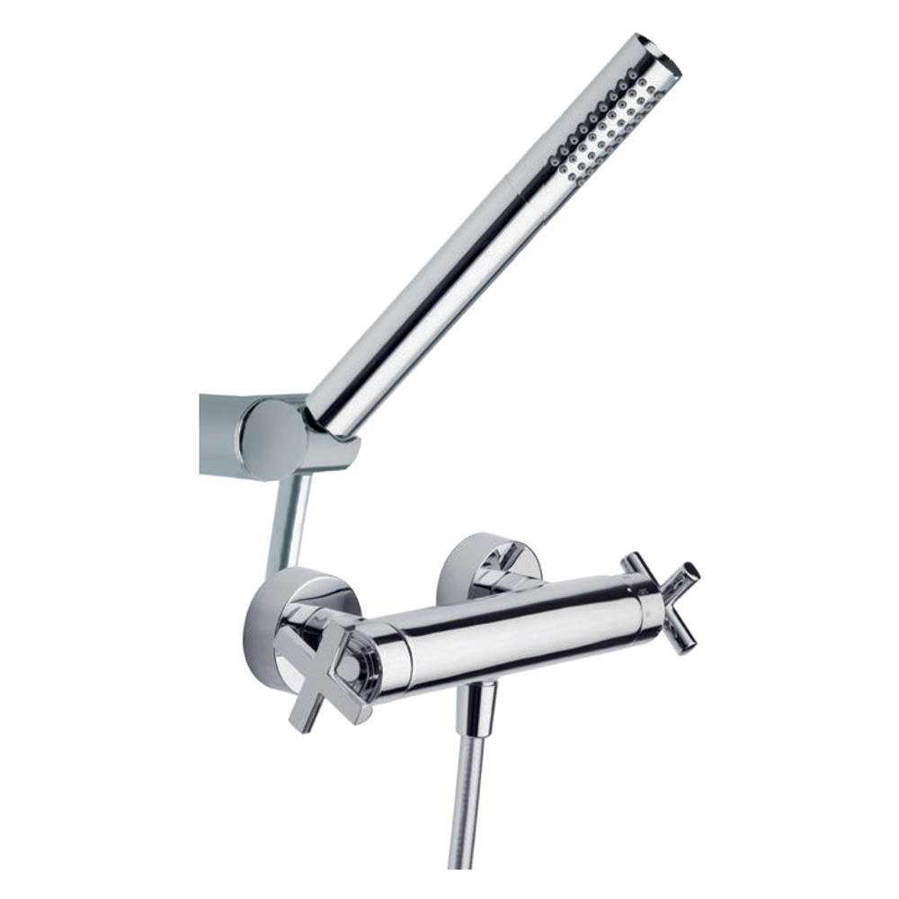 Смеситель термостатический для душа с комплектом для душа RS-CROSS 623402MO