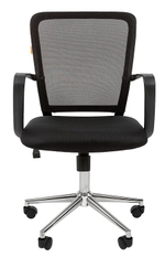 Офисное кресло CHAIRMAN 698 хром, ткань TW/сетчатый акрил