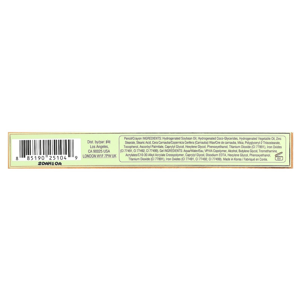 Pixi Beauty, 2-в-1 Natural Brow Duo, карандаш и гель для бровей, 0740 натуральный блонд, 1 шт.