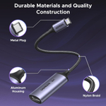 Конвертер USB 3.1 Type C на DisplayPort, 8K@60Hz, UGREEN 15575