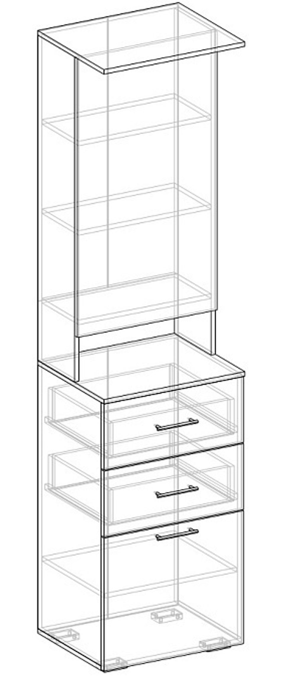 Виктория Тумба с зеркалом