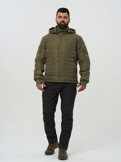 Тактическая военная демисезонная куртка Джунгли 2 с капюшоном Олива