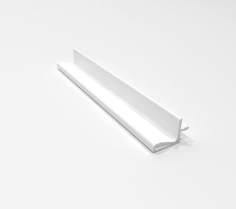 Ручка в верхнюю базу тип-3 L=4050 Белый крашеный