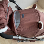 Коляска-санки комбинированная «Ника Детям 7-6» с бельчонком шоколадный (арт. НД7-6/12)